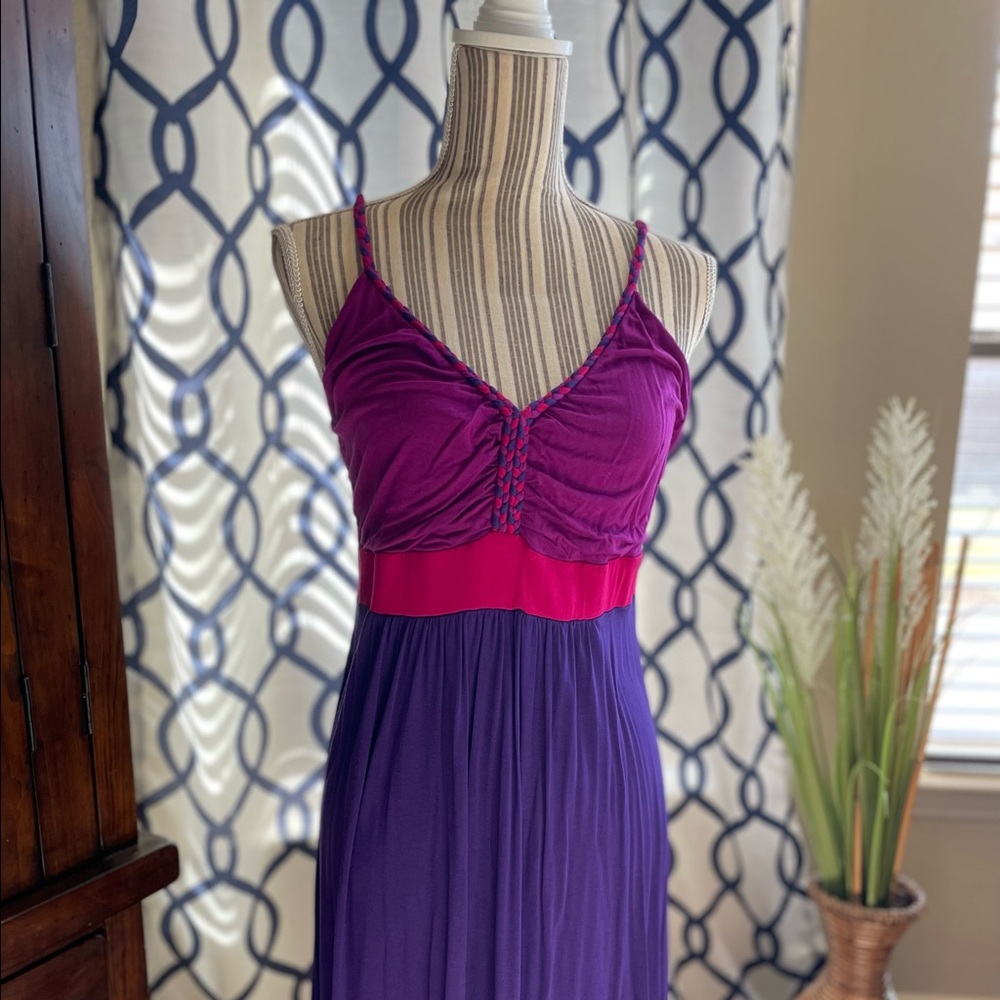 Color block dress -L